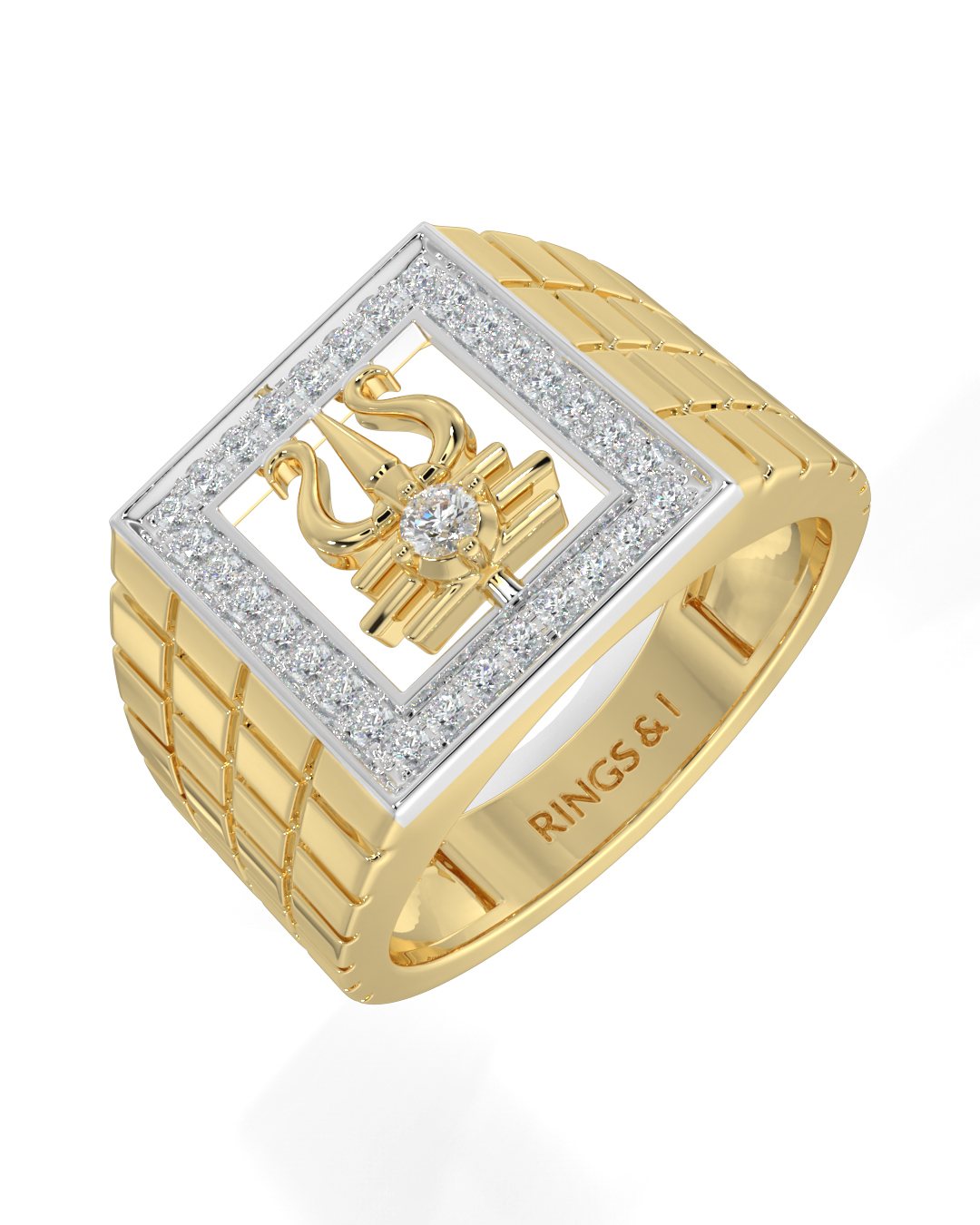 Lord Shiva Shiv Shakti Trishul Free Size Metal Ring For Unisex – Astro  Crystal Mart