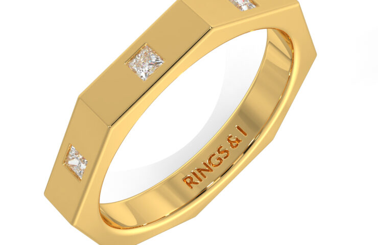 17. DHPL-123-Three Stone Ring Style-Male