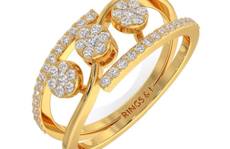 20. DHPL-94-Three Stone Ring Style-Female