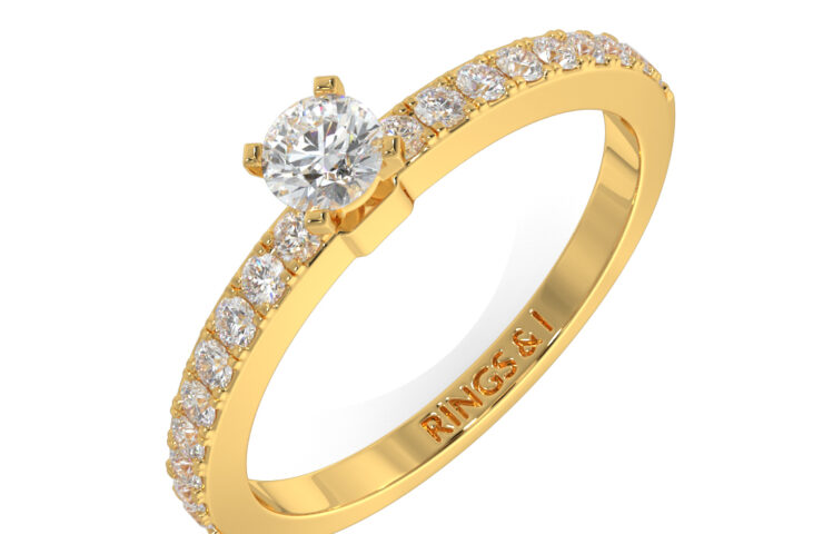 30. DHPL-585-Single Stone Ring Style-Female