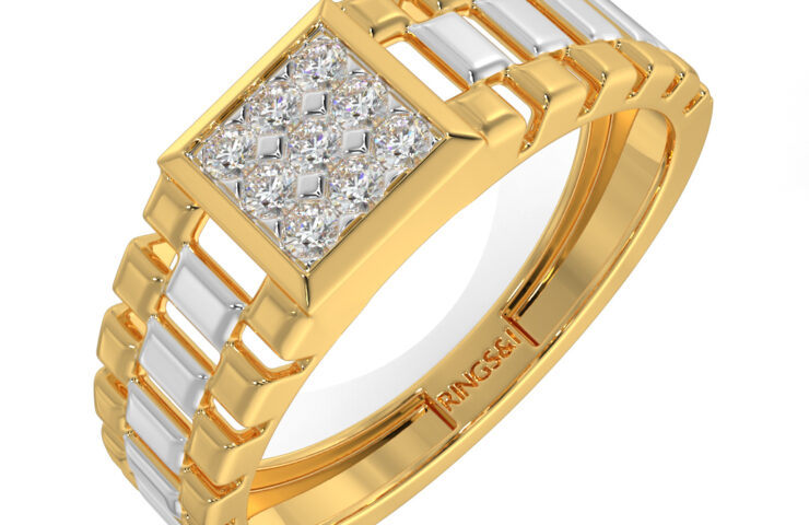 42. DHPL-897 - Cluster Ring Style - Male