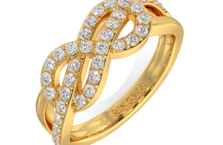 47. DHPL-393 - Modern Contemporary Ring Style - Female