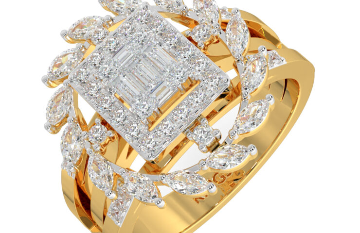 5. DHPL-471-Wedding Set Ring Style