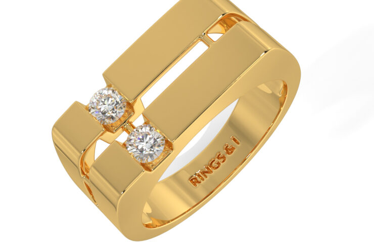 61. DHPL-689-Solitaire Ring Style-Male