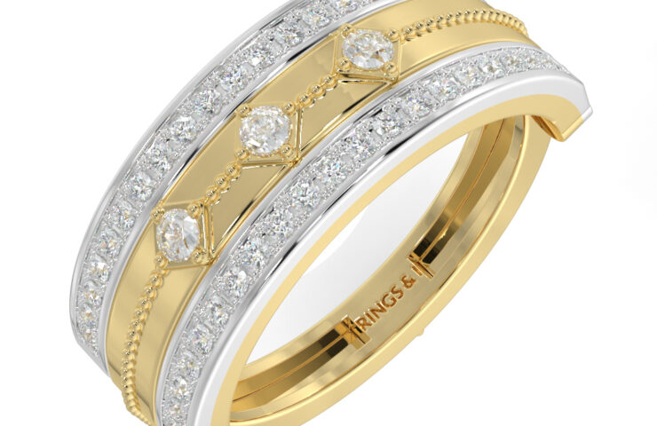 63. DHPL-691-Abstract Ring Style-Male