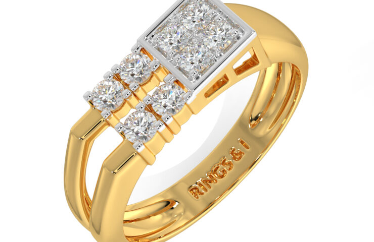 76. DHPL-924-Geometric Ring Style-Male