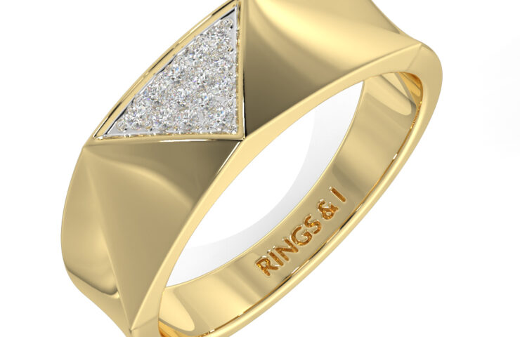 77. DHPL-137-Geometric Ring Style-Male