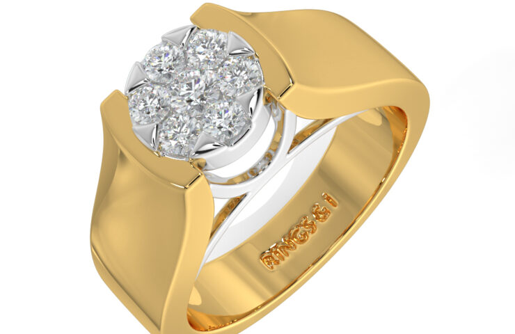 82. DHPL-762-Floral Ring Style - Male