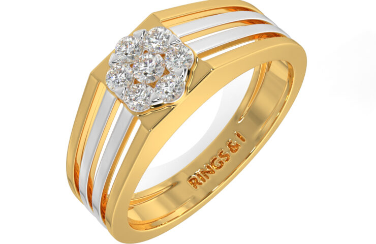 83. DHPL-761-Floral Ring Style-Male