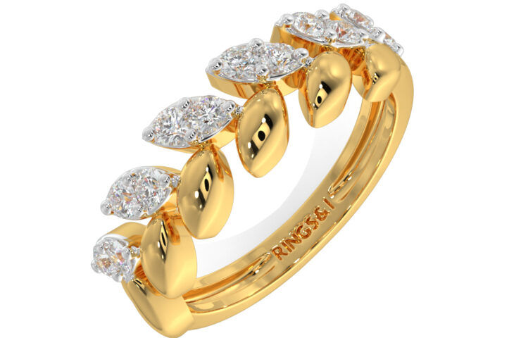 85. DHPL-734-Floral Ring Style-Female