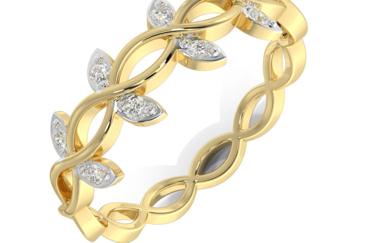 86. DHPL-733-Floral Ring Style-Female