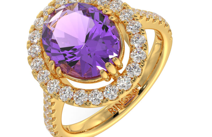 95. DHPL-280 - Gemstone Ring Style-Female