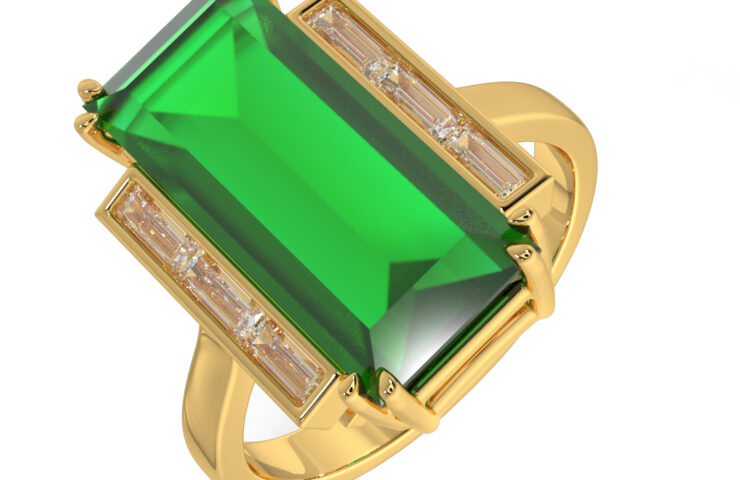 97. DHPL-200-Gemstone Ring Style - Female